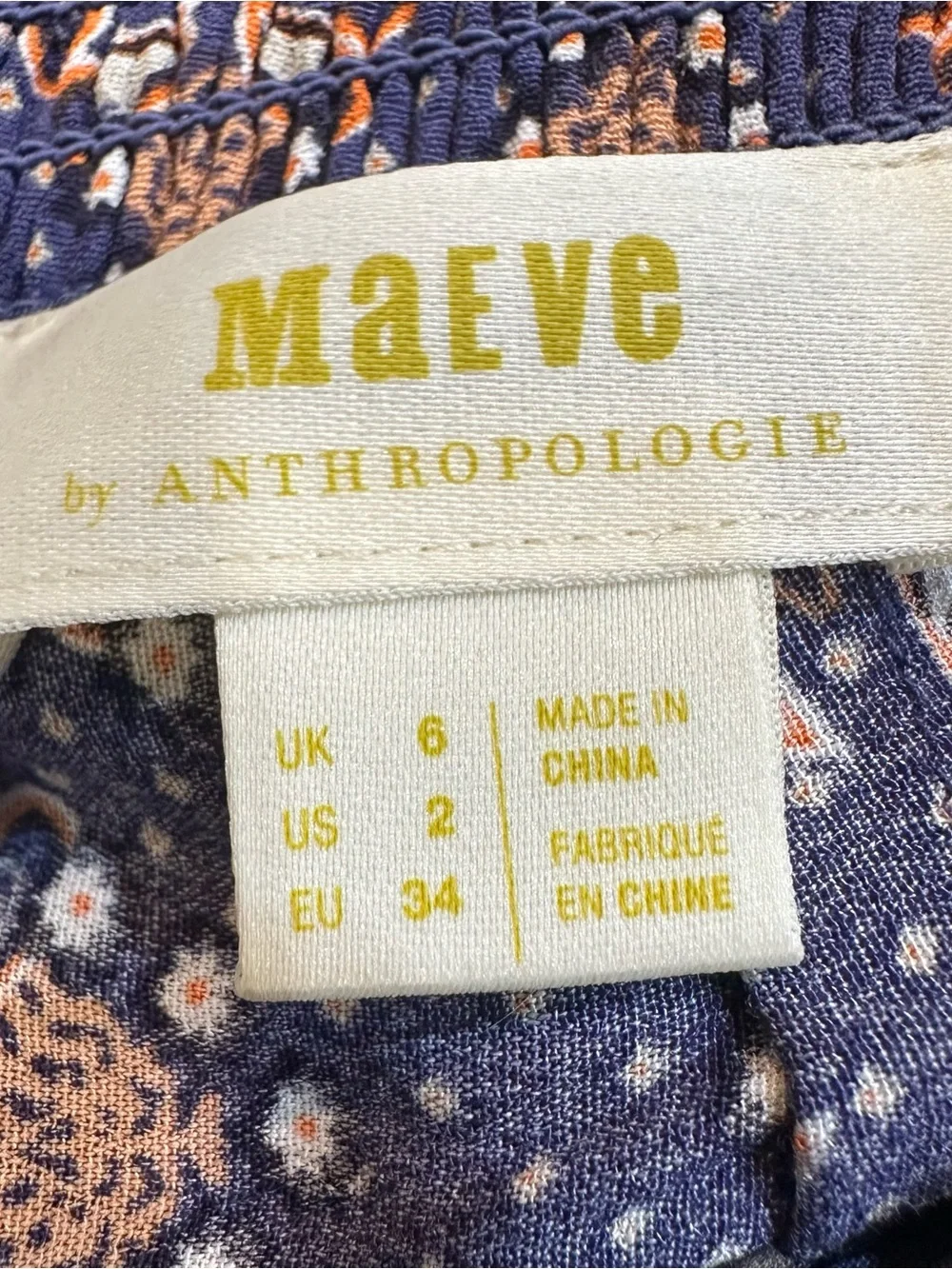 Anthropologie MAEVE Pants TERRACE FLORAL Palazzo Purple Peach Pull On Size 2